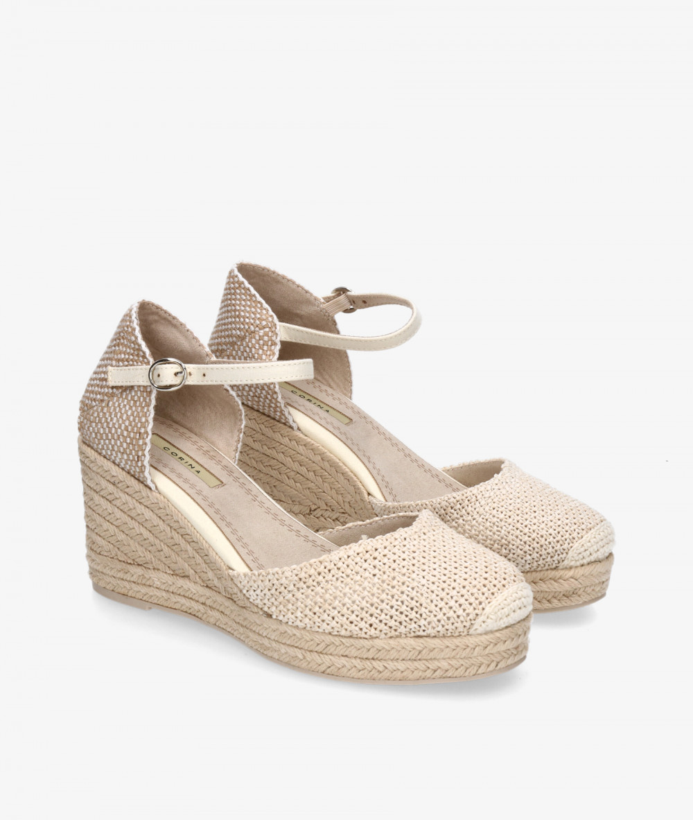 CUÑAS CROCHET BEIGE  2