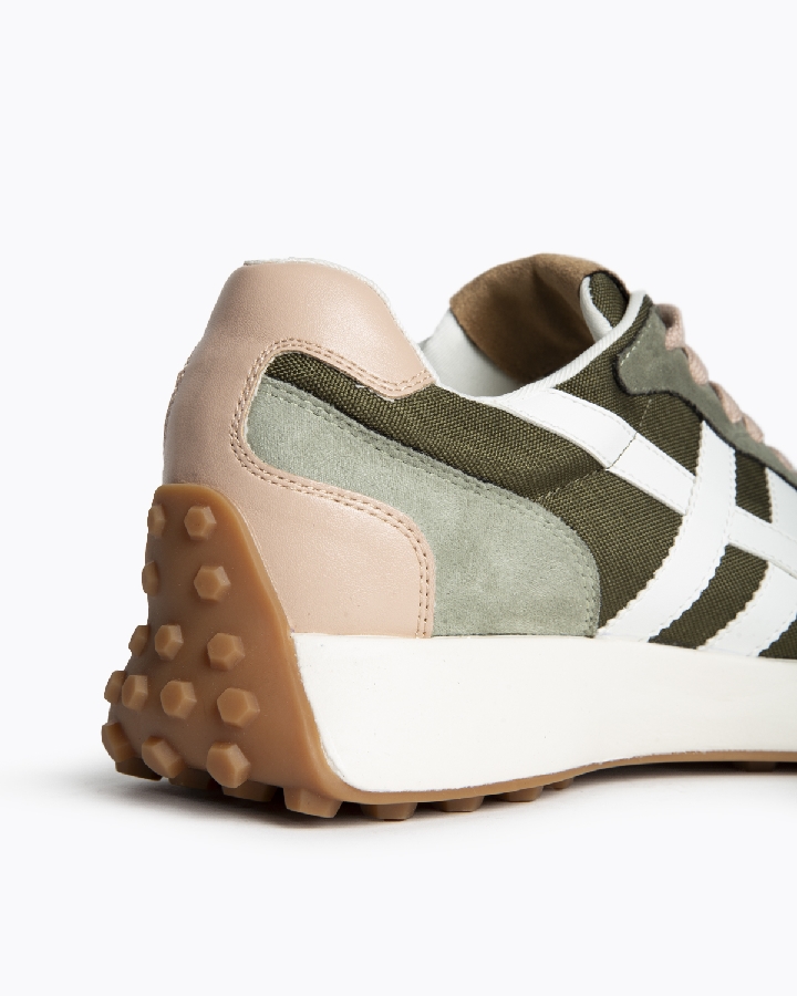 SNEAKERS CORINA VERDE/ROSA  3