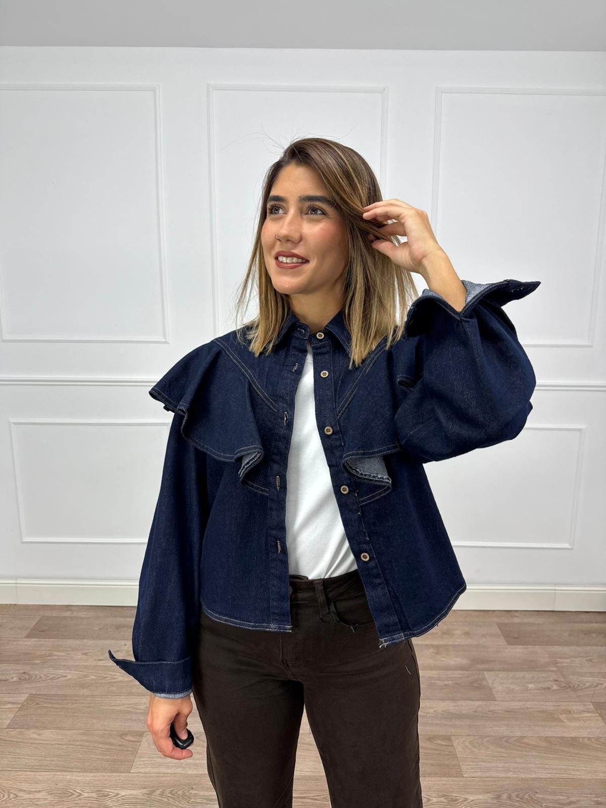 CAMISA VOLANTE VAQUERA  3