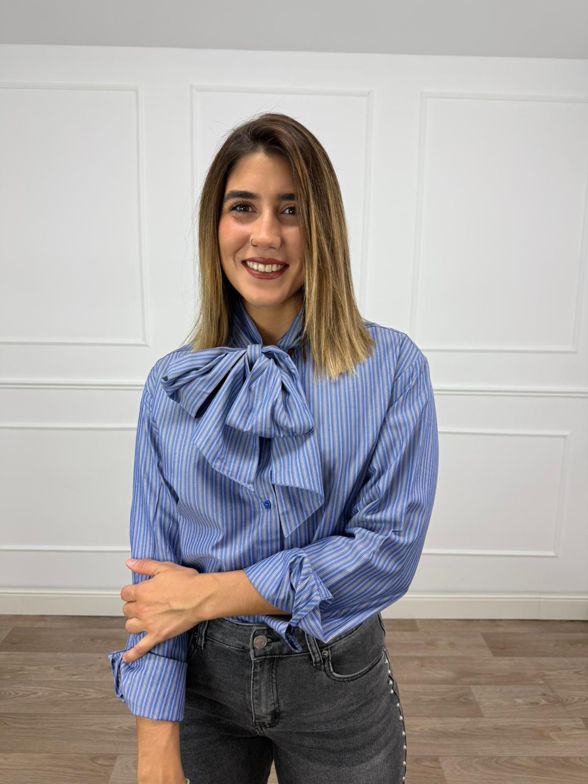 CAMISA LAZO RAYAS  1