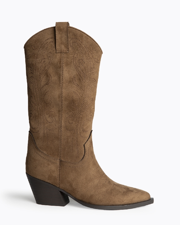 BOTA COWBOY CAMEL ALTA CORINA  1