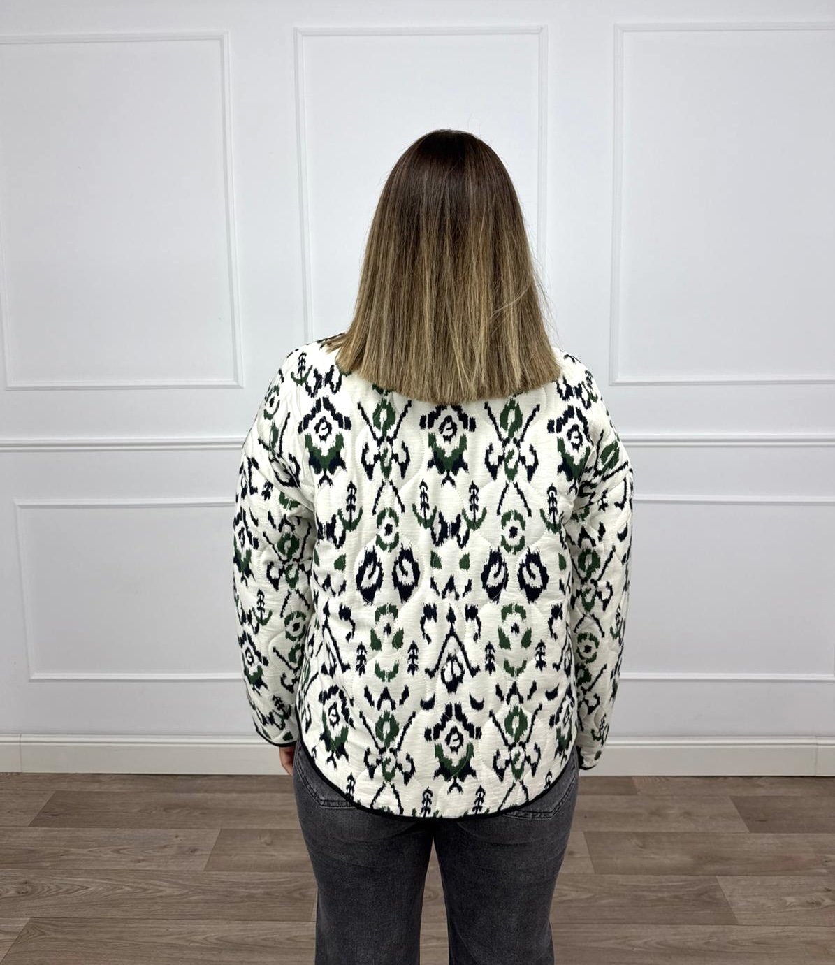 CHAQUETA ACOLCHADA ESTAMPADA 3