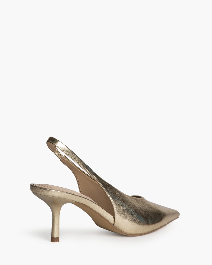 ZAPATO SALÓN DORADO DESTALONADO 3