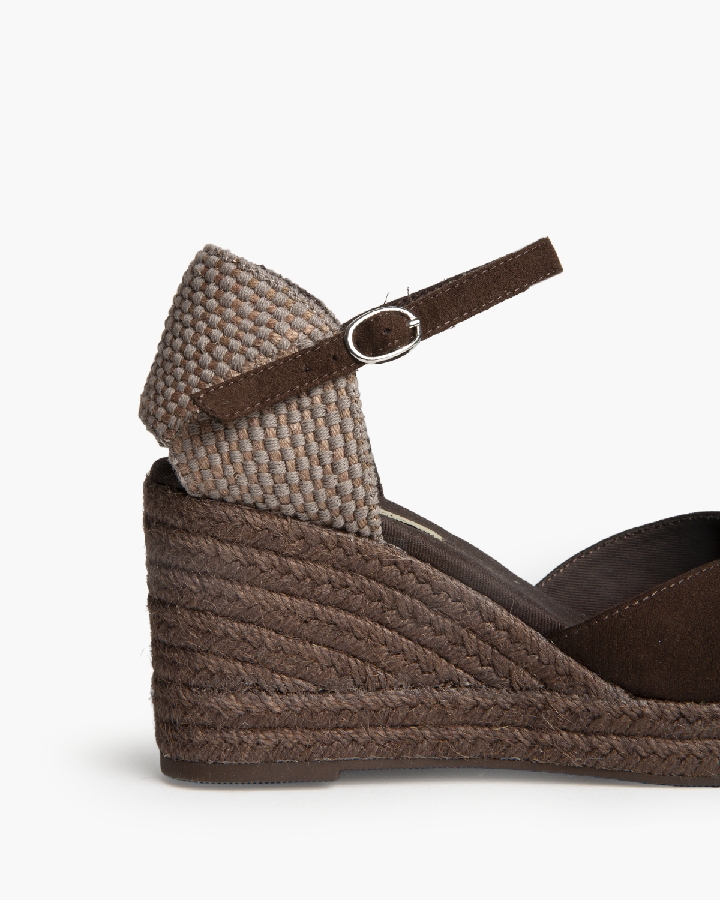 CUÑAS ESPARTO MARRÓN CHOCOLATE  3