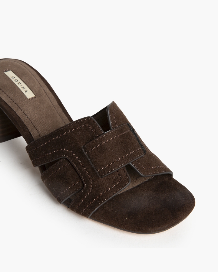 SANDALIA TACON BAJO CAFÉ  3