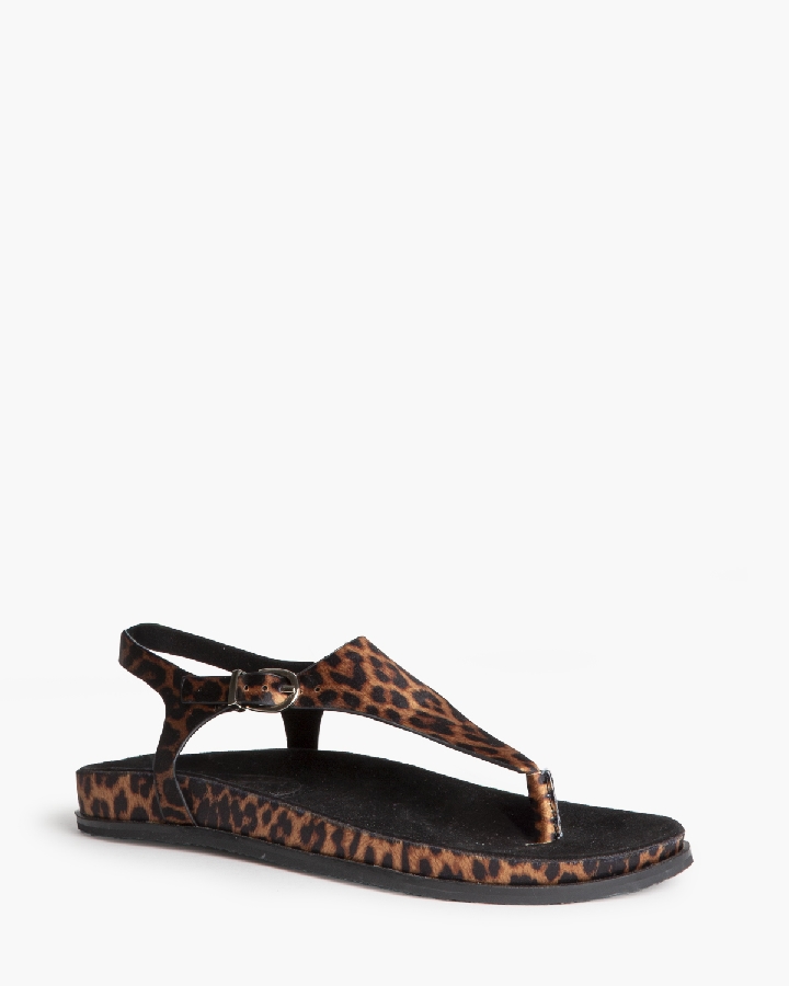 SANDALIA PLANA LEOPARDO CORINA  1