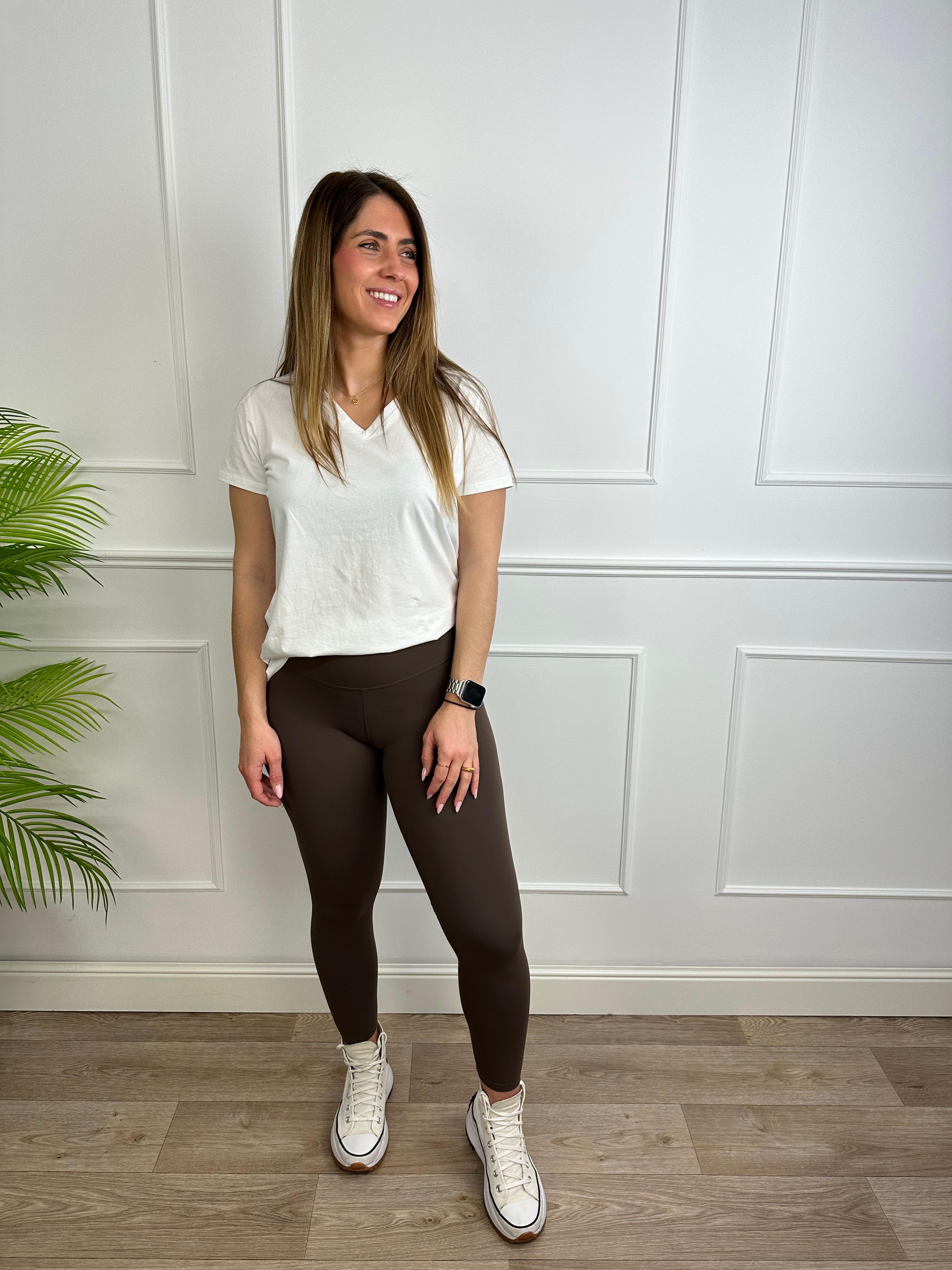 LEGGINGS MARRÓN CHOCOLATE 1